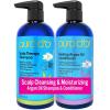 image:imagePURA DOR Scalp Therapy Shampoo amp Conditioner Set 16oz x 2 Dry Itchy ScalpHydrates amp Nourishes Hair wTea Tree Peppermint Argan Oil amp Biotin All Hair Type Men Women Packaging Varies